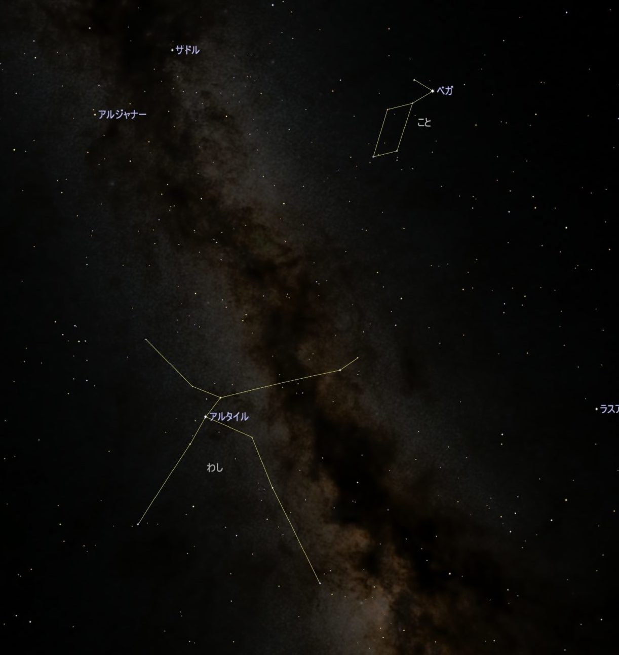 わし座はどんな星座 神話と見つけ方をまとめました 星空部 スマホで星をもっと身近に わし座はどんな星座 神話と見つけ方をまとめました 星空部 スマホで星をもっと身近に